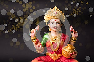 Lakshmi or laxmi puja on diwali festival