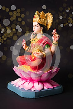 Lakshmi or laxmi puja on diwali festival