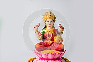 Lakshmi or laxmi puja on diwali festival