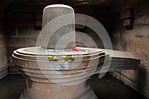 The Lakshmi Narasimha and Badavilinga Temple, in Hampi