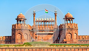 Lal Qila - Red Fort in Delhi, India