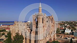 Lala Mustafa Pasha Camii Mosque which is old cathedral in Famagusta North Cyprus