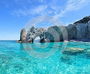 Lalaria beach in Skiathos