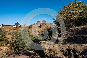 Lalibela, Ethiopia. Famous Rock-Hewn Church of Saint George - Bete Giyorgis