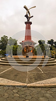 lam alif monument in tasikmalaya indonesia