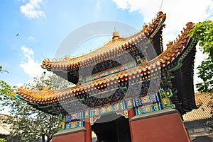 Lama Temple in Beijing, China