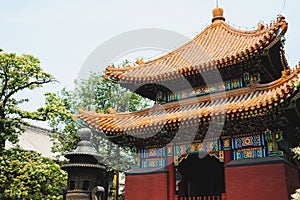 Lama temple, Beijing, China