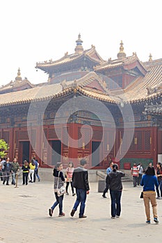 Lama temple in Beijing
