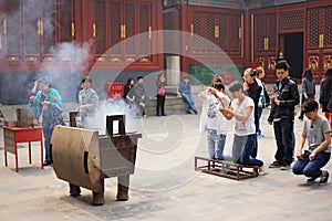 Lama temple in Beijing