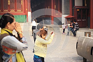 Lama temple in Beijing