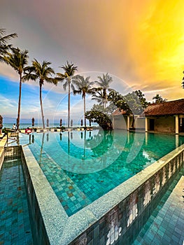 Lamai beach resort in Koh Samui, Thailand