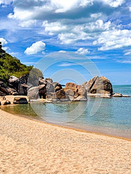 Lamai beach resort in Koh Samui, Thailand