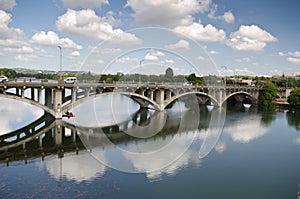 Lamar bridge in Austin Texas