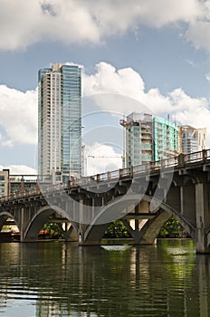 Lamar bridge in Austin Texas