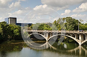 Lamar bridge in Austin Texas