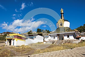 Lamasery pagoda