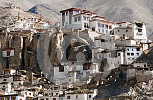 Lamayuru gompa - buddhist monastery in Indus valley - Ladakh