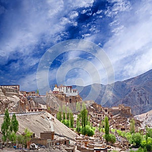Lamayuru Gompa in Ladakh, India