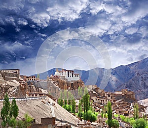 Lamayuru Gompa in Ladakh, North India