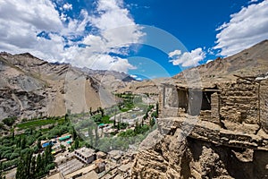 Lamayuru Monastery in Leh District, India