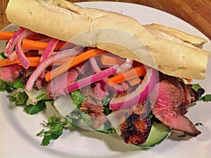 Lamb Banh Mi Sandwich