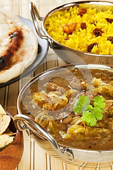 Lamb Dhansak Indian Curry photo