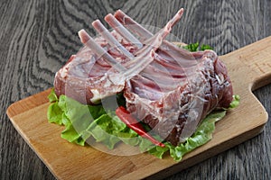 Lamb Frenched Rack photo