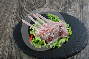 Lamb Frenched Rack photo