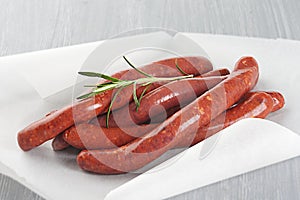 Lamb sausage with rosemary