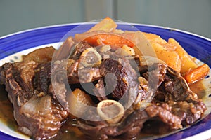 Cordero carne guisada 