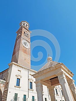 Lamberti Tower Tribune Verona Italy