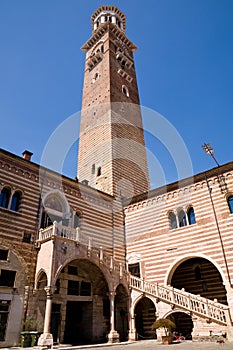 Lamberti tower, Verona