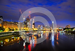 Lambeth Bridge looking west