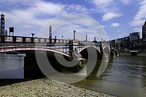 Lambeth Bridge over the River Thames