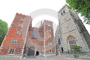 Lambeth Palace historical building London UK