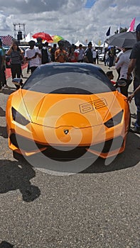 Lamborghini, the Costly Drive! All eyes, beautiful car