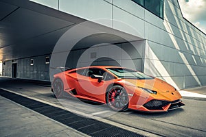 Lamborghini hurac. generated using AI.