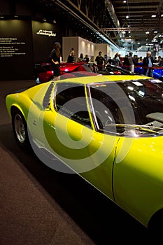 Lamborghini supercars at Milano Autoclassica 2016