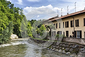 The Lambro river (Brianza, Italy) photo