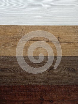 Laminate floor for background naturaly with four layer photo