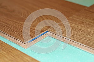 Laminate on substrate
