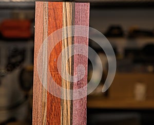 Laminated Exotic Hardwoods, Ready for Woodturning