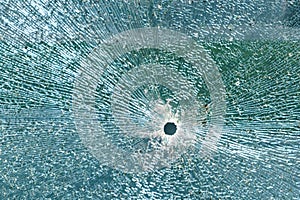 Laminated safety glass with