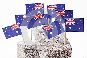 Lamingtons to Celebrate Australia Day