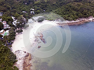 Lamma island near hong kong island