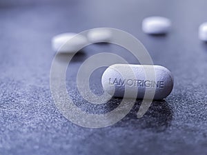 Lamotrigine Pill used to treat epilepsy