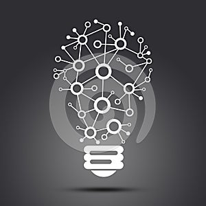 Lamp consisting of links