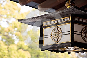 Lamp Decoration of Meiji Shrine