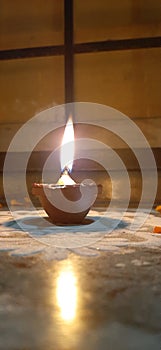 Lamp on diwali occasion