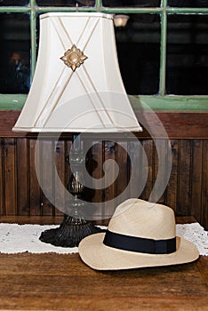 Lamp and Hat